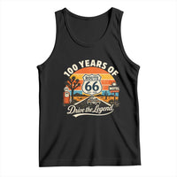 Vintage Highway 66 100th Anniversary 2026 Americana Road Trip Souvenir Tank Top