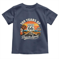 Vintage Highway 66 100th Anniversary 2026 Americana Road Trip Souvenir Toddler T Shirt