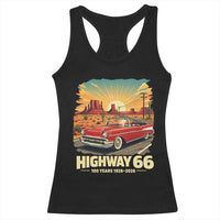 Vintage Highway 66 100th Anniversary Souvenir Racerback Tank Top