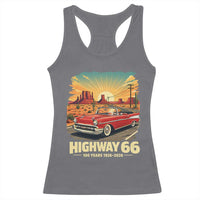 Vintage Highway 66 100th Anniversary Souvenir Racerback Tank Top