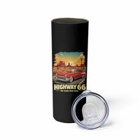 Vintage Highway 66 100th Anniversary Souvenir Skinny Tumbler