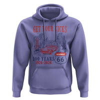 Highway 66 Get Your Kicks Centennial Road Trip 1926-2026 Hoodie