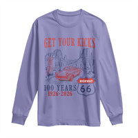 Highway 66 Get Your Kicks Centennial Road Trip 1926-2026 Long Sleeve Shirt