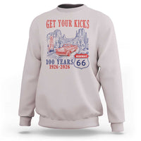 Highway 66 Get Your Kicks Centennial Road Trip 1926-2026 Sweatshirt
