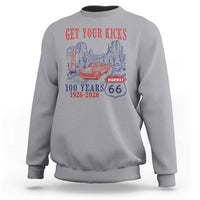 Highway 66 Get Your Kicks Centennial Road Trip 1926-2026 Sweatshirt