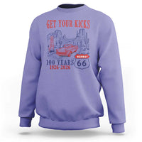 Highway 66 Get Your Kicks Centennial Road Trip 1926-2026 Sweatshirt