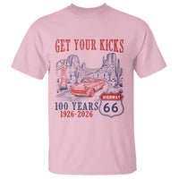 Highway 66 Get Your Kicks Centennial Road Trip 1926-2026 T Shirt
