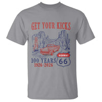 Highway 66 Get Your Kicks Centennial Road Trip 1926-2026 T Shirt