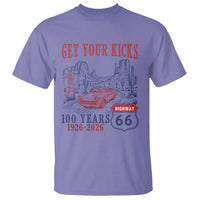 Highway 66 Get Your Kicks Centennial Road Trip 1926-2026 T Shirt