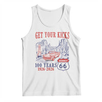 Highway 66 Get Your Kicks Centennial Road Trip 1926-2026 Tank Top