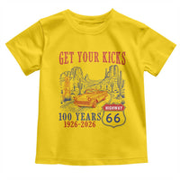 Highway 66 Get Your Kicks Centennial Road Trip 1926-2026 Toddler T Shirt