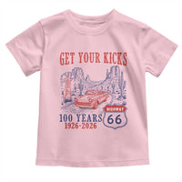 Highway 66 Get Your Kicks Centennial Road Trip 1926-2026 Toddler T Shirt