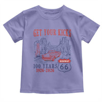Highway 66 Get Your Kicks Centennial Road Trip 1926-2026 Toddler T Shirt