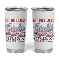 Highway 66 Get Your Kicks Centennial Road Trip 1926-2026 Tumbler Cup