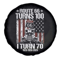 Route Highway 66 Turns 100 I Turn 70 Spare Tire Cover Vintage 1956 America Road Sign America Antique Car Lover 70th Birthday Gift