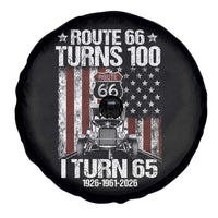 Route Highway 66 Turns 100 I Turn 65 Spare Tire Cover Vintage 1961 America Road Sign America Antique Car Lover 65th Birthday Gift