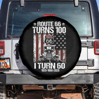 Route Highway 66 Turns 100 I Turn 60 Spare Tire Cover Vintage 1966 America Road Sign America Antique Car Lover 60th Birthday Gift