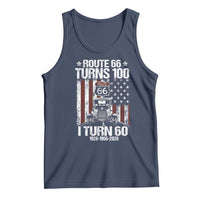 Route Highway 66 Turns 100 I Turn 60 Tank Top Vintage 1966 America Road Sign America Antique Car Lover 60th Birthday Gift