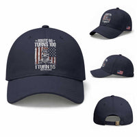 Route Highway 66 Turns 100 I Turn 55 Baseball Cap Vintage 1971 America Road Sign America Antique Car Lover 55th Birthday Gift