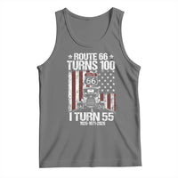 Route Highway 66 Turns 100 I Turn 55 Tank Top Vintage 1971 America Road Sign America Antique Car Lover 55th Birthday Gift
