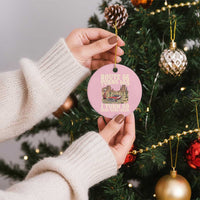 Route Highway 66 Turns 100 I Turn 80 Ceramic Ornament Vintage 1946 Road Sign American Muscle Car Lover 80th Birthday Gift