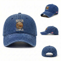 Route Highway 66 Turns 100 I Turn 55 Washed Cotton Baseball Cap Vintage 1971 Road Sign Classic Pickup Truck Lover 55th Birthday Gift
