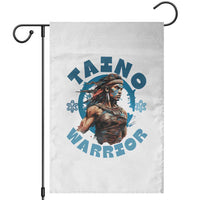 Taino Warrior Boricua Boriken Pride Indigenous Puerto Rican Garden Flag - Wonder Print Shop