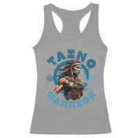 Taino Warrior Boricua Boriken Pride Indigenous Puerto Rican Racerback Tank Top - Wonder Print Shop