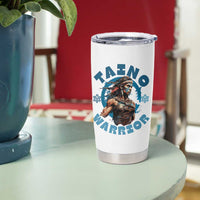 Taino Warrior Boricua Boriken Pride Indigenous Puerto Rican Tumbler Cup