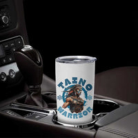 Taino Warrior Boricua Boriken Pride Indigenous Puerto Rican Tumbler Cup