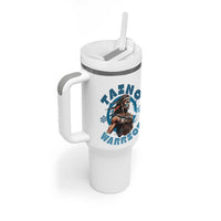 Taino Warrior Boricua Boriken Pride Indigenous Puerto Rican Tumbler With Handle
