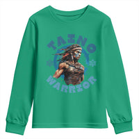 Taino Warrior Boricua Boriken Pride Indigenous Puerto Rican Youth Sweatshirt - Wonder Print Shop