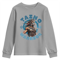 Taino Warrior Boricua Boriken Pride Indigenous Puerto Rican Youth Sweatshirt - Wonder Print Shop