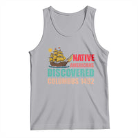 Native American Discovered Columbus 1492 Tank Top Indigenous People - Wonder Print Shop