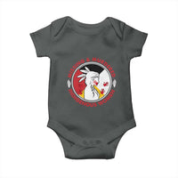 MMIW Missing and Murdered Indigenous Women Red Hand Baby Onesie - Wonder Print Shop
