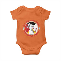 MMIW Missing and Murdered Indigenous Women Red Hand Baby Onesie - Wonder Print Shop