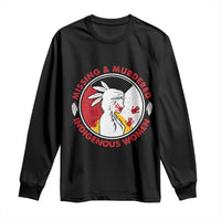 MMIW Missing and Murdered Indigenous Women Red Hand Long Sleeve Shirt - Wonder Print Shop