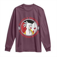 MMIW Missing and Murdered Indigenous Women Red Hand Long Sleeve Shirt - Wonder Print Shop
