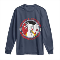 MMIW Missing and Murdered Indigenous Women Red Hand Long Sleeve Shirt - Wonder Print Shop