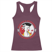 MMIW Missing and Murdered Indigenous Women Red Hand Racerback Tank Top - Wonder Print Shop