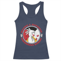 MMIW Missing and Murdered Indigenous Women Red Hand Racerback Tank Top - Wonder Print Shop