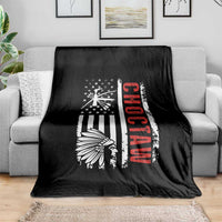 Choctaw Tribe Native American Day Indigenous Peoples Day Throw Blanket - Wonder Print Shop