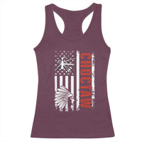 Choctaw Tribe Native American Day Indigenous Peoples Day Racerback Tank Top - Wonder Print Shop