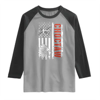 Choctaw Tribe Native American Day Indigenous Peoples Day Raglan Shirt - Wonder Print Shop