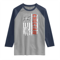 Choctaw Tribe Native American Day Indigenous Peoples Day Raglan Shirt - Wonder Print Shop