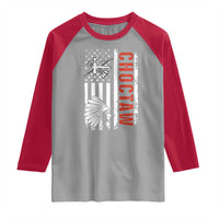 Choctaw Tribe Native American Day Indigenous Peoples Day Raglan Shirt - Wonder Print Shop