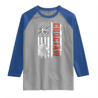 Choctaw Tribe Native American Day Indigenous Peoples Day Raglan Shirt - Wonder Print Shop