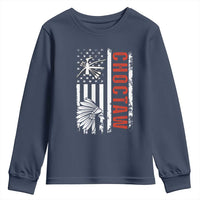 Choctaw Tribe Native American Day Indigenous Peoples Day Youth Sweatshirt - Wonder Print Shop