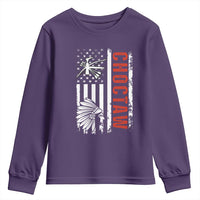 Choctaw Tribe Native American Day Indigenous Peoples Day Youth Sweatshirt - Wonder Print Shop