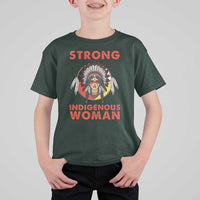 MMIW Native American Strong Indigenous Woman T Shirt For Kid - Wonder Print Shop